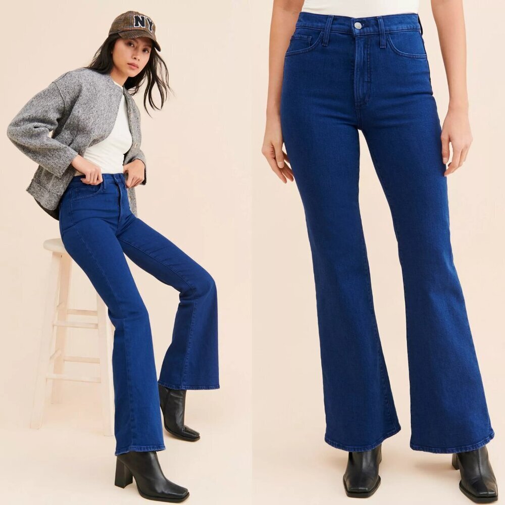 Joe's Jeans Molly High-Rise Flare Jeans Size 29 - Picture 2 of 10